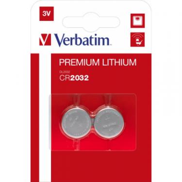 Батарейка Verbatim CR 2032 Lithium 3V * 2 Фото
