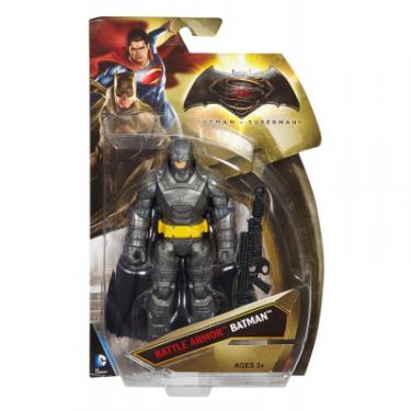 Фигурка Mattel Batman вооруженный 15 см Бэтмен против Супермена Фото 4