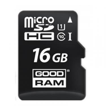 Карта памяти Goodram 16GB microSDHC Class 10 UHS-I Фото