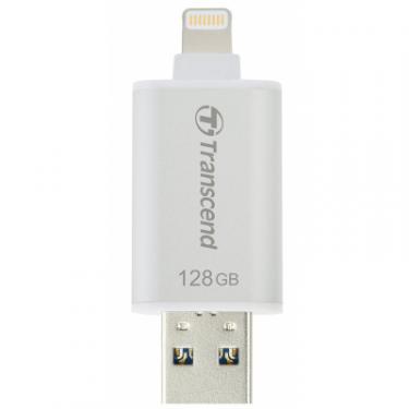 USB флеш накопитель Transcend 128GB JetDrive Go 300 Silver USB 3.1 Фото 3
