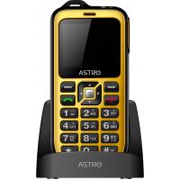Мобильный телефон Astro B200 RX Black Yellow Фото 6