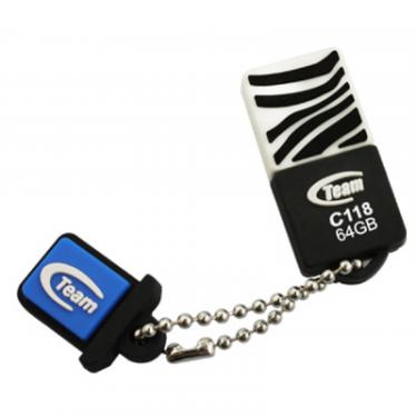 USB флеш накопитель Team 64GB C118 Black USB 2.0 Фото