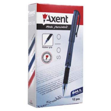 Ручка шариковая Axent Solo, blue Фото 1