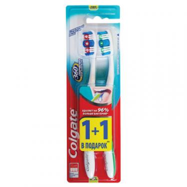 Зубная щетка Colgate 360 Clean средняя + средняя Фото