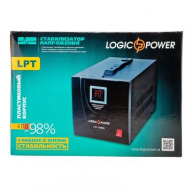 Стабилизатор LogicPower LPT-2500RD Black Фото 3