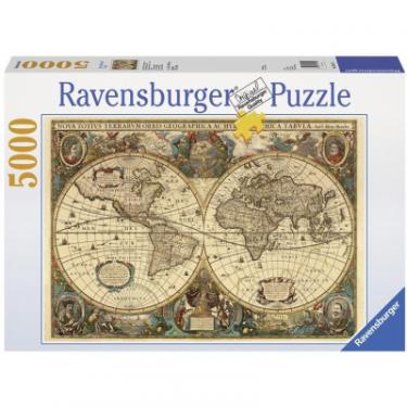 Пазл Ravensburger Древняя карта Мира 5000 элементов Фото