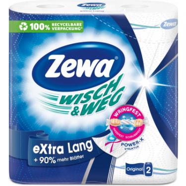 Бумажные полотенца Zewa Wisch & Weg Extra Lang 2 шари 2 рулони Фото 1