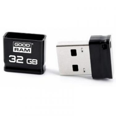USB флеш накопитель Goodram 32GB Piccolo Black USB 2.0 Фото 1