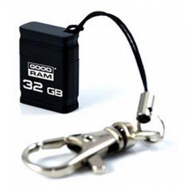 USB флеш накопитель Goodram 32GB Piccolo Black USB 2.0 Фото 2
