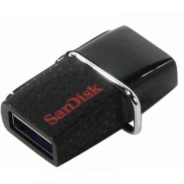 USB флеш накопитель SanDisk 64GB Ultra Dual Drive OTG Black USB 3.0 Фото 2