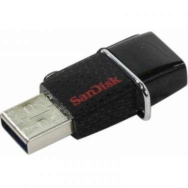 USB флеш накопитель SanDisk 64GB Ultra Dual Drive OTG Black USB 3.0 Фото 3