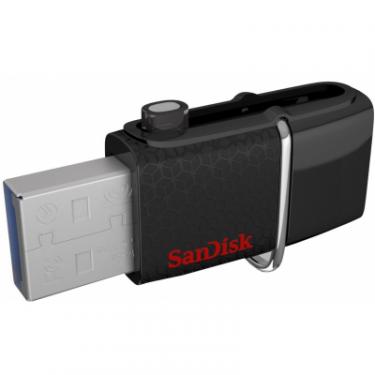 USB флеш накопитель SanDisk 64GB Ultra Dual Drive OTG Black USB 3.0 Фото 4
