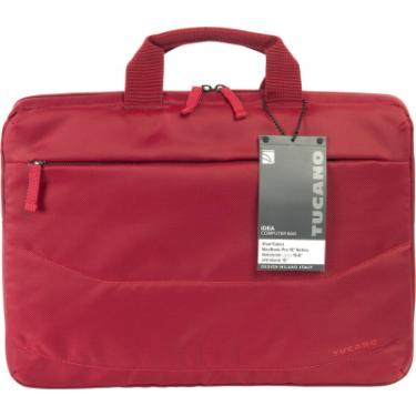 Сумка для ноутбука Tucano 15.6" IDEA COMPUTER BAG RED Фото 3