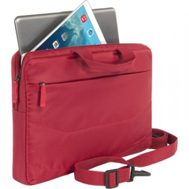 Сумка для ноутбука Tucano 15.6" IDEA COMPUTER BAG RED Фото 4