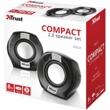 Акустическая система Trust Polo Compact 2.0 Speaker Set black Фото 5