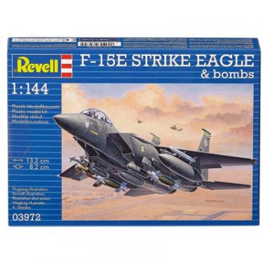 Сборная модель Revell Истребитель F-15E STRIKE EAGLE & bombs 1:144 Фото