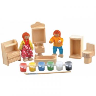 Набор для творчества Мир деревянных игрушек Ванная комната Фото