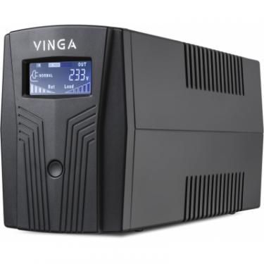 Источник бесперебойного питания Vinga LCD 800VA plastic case Фото