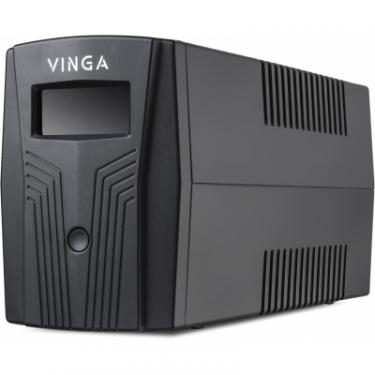 Источник бесперебойного питания Vinga LCD 800VA plastic case Фото 5