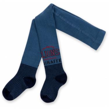 Колготки UCS Socks для мальчиков со львом синие Фото