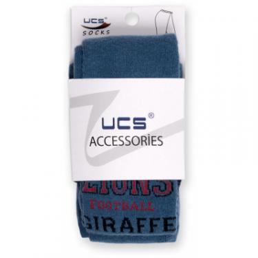 Колготки UCS Socks для мальчиков со львом синие Фото 3
