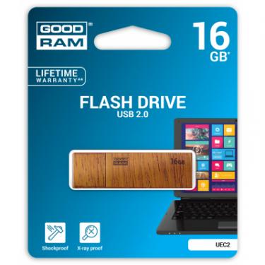 USB флеш накопитель Goodram 16GB UEC2 Eco USB 2.0 Фото 3