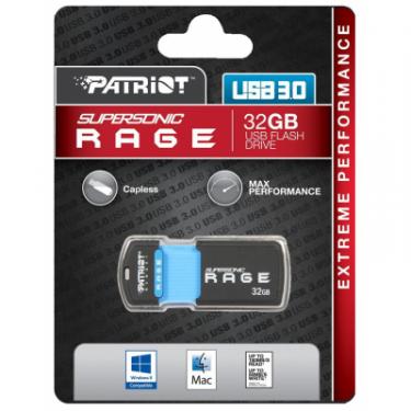 USB флеш накопитель Patriot 32GB Supersonic RAGE USB 3.0 Фото 4