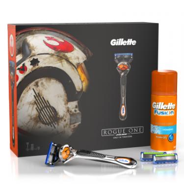 Набор для бритья Gillette Бритва Fusion ProShiel+3 сменные кассеты+Гель Spor Фото 2
