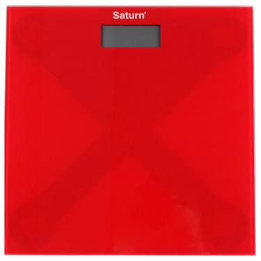 Весы напольные Saturn ST-PS0294 Red Фото
