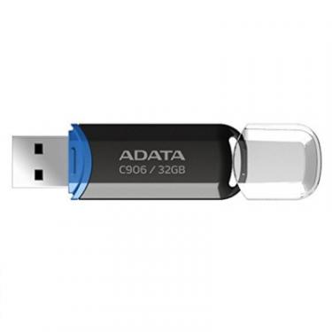 USB флеш накопитель ADATA 32GB C906 Black USB 2.0 Фото 3