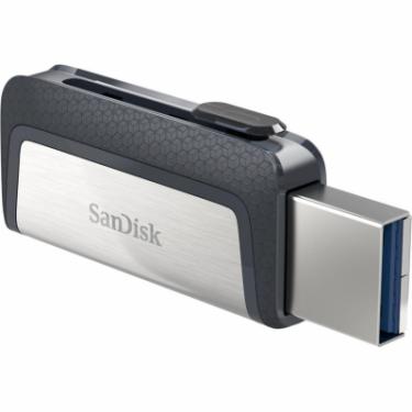 USB флеш накопитель SanDisk 32GB Ultra Dual USB 3.0 + Type-C Фото 3