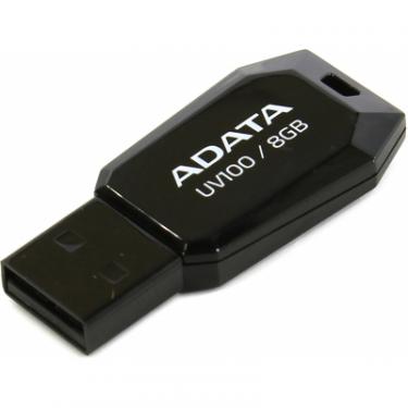 USB флеш накопитель ADATA 8GB DashDrive UV100 Black USB 2.0 Фото 1