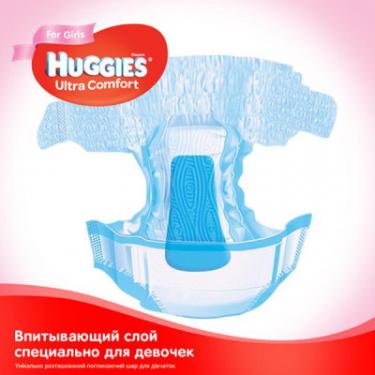 Подгузники Huggies Ultra Comfort 5 Jumbo для девочек (12-22 кг) 42 шт Фото 4