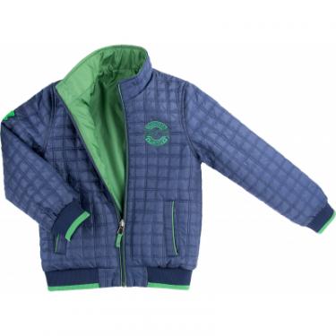 Куртка Verscon двухсторонняя синяя и зеленая Фото