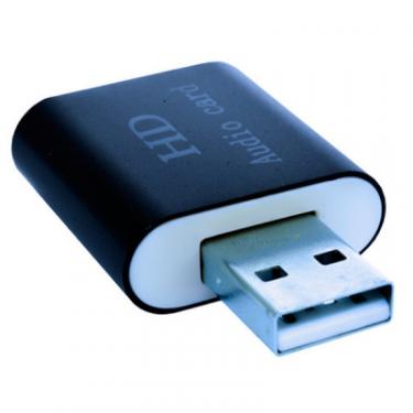 Звуковая плата Dynamode USB-SOUND7-ALU black Фото 2