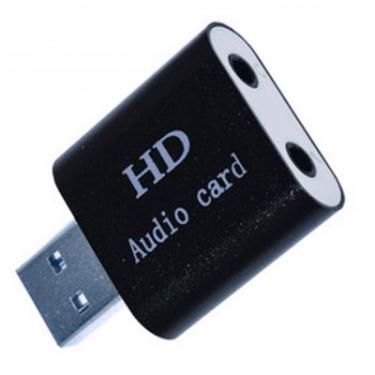Звуковая плата Dynamode USB-SOUND7-ALU black Фото 4