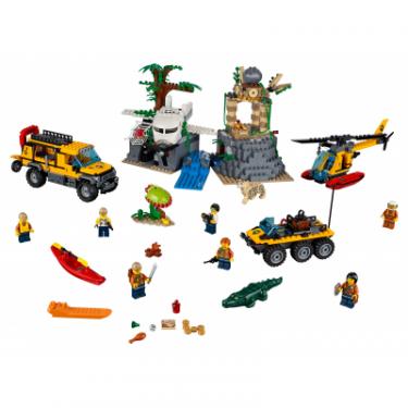 Конструктор LEGO City База исследователей джунглей Фото 1
