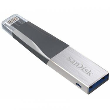 USB флеш накопитель SanDisk 128GB iXpand Mini USB 3.0/Lightning Фото 1