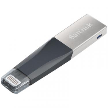 USB флеш накопитель SanDisk 128GB iXpand Mini USB 3.0/Lightning Фото 3