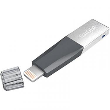 USB флеш накопитель SanDisk 128GB iXpand Mini USB 3.0/Lightning Фото 4