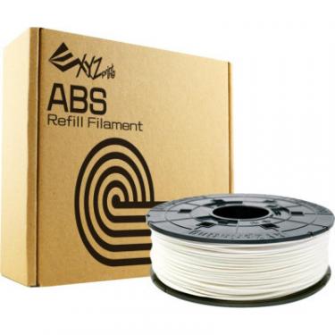 Пластик для 3D-принтера XYZprinting ABS 1.75мм/0.6кг Filament, SNOW White (for da Vinc Фото 1