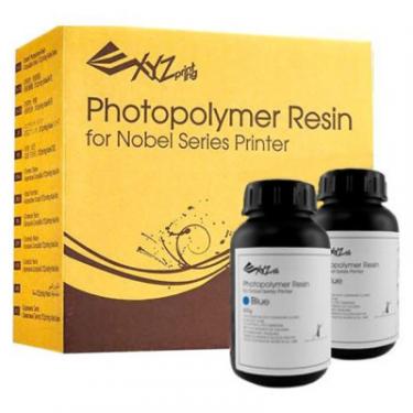 Фотополимер XYZprinting Photopolymer Resin 2x500ml Bottles,Blue, forNobel Фото 1