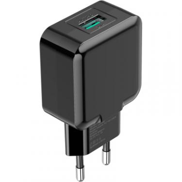 Зарядное устройство Grand-X CH-03UMB (5V/2,1A + DC cable Micro USB) Black Фото 3