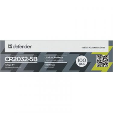 Батарейка Defender CR2032 * 1 Фото 2