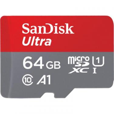 Карта памяти SanDisk 64GB micro-SD class 10 UHS-I Ultra Фото