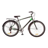 Велосипед Discovery 29" PRESTIGE MAN 2017 14G Vbr 19,5" St серо-черно- Фото