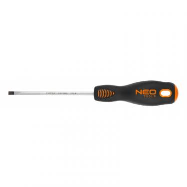 Отвертка Neo Tools шліцева 6.5 x 125 мм, CrMo Фото