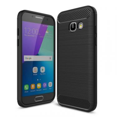 Чехол для мобильного телефона Laudtec для SAMSUNG Galaxy A3 2017 Carbon Fiber (Black) Фото
