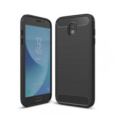 Чехол для мобильного телефона Laudtec для SAMSUNG Galaxy J7 2017 Carbon Fiber (Black) Фото