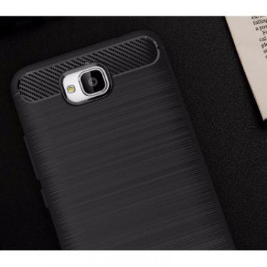 Чехол для мобильного телефона Laudtec для Huawei Y6 Pro 2017 Carbon Fiber (Black) Фото 5